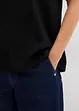 T-shirt en crêpe avec broderies anglaises, bonprix