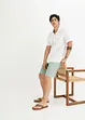 Short en gaze 100% coton, Regular, bonprix