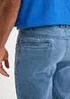 Bermuda long et léger en jean extensible, Regular, bonprix