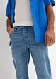 Bermuda long et léger en jean extensible, Regular, bonprix