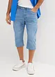 Bermuda long et léger en jean extensible, Regular, bonprix