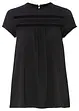 Baumwoll-Shirt mit Spitze, bonprix