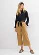 Pantalon en jersey à taille élastiquée, bonprix