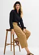 Pantalon en jersey à taille élastiquée, bonprix
