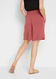 Bermuda ample en jersey avec large smock confortable à la taille, bonprix