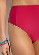 Bas de bikini taille haute, échancré, bonprix