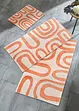 Tapis de bain à imprimé moderne, bonprix