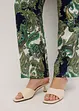 Pantalon fluide imprimé en viscose, bonprix