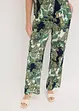 Pantalon fluide imprimé en viscose, bonprix
