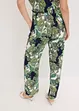 Pantalon fluide imprimé en viscose, bonprix