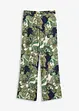 Pantalon fluide imprimé en viscose, bonprix