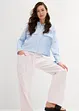 Jean large, taille mi-haute, ceinture, bonprix