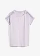 T-shirt ample avec dentelle, bonprix