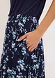 Jerseykleid mit bedrucktem Rock, bonprix
