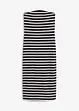 Robe bustier en matière côtelée, bonprix