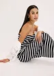 Robe bustier en matière côtelée, bonprix
