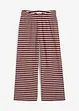 Pantalon en jersey coton texturé, bonprix