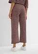 Pantalon en jersey coton texturé, bonprix