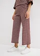 Pantalon en jersey coton texturé, bonprix