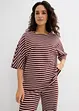 Oversize-Sweatshirt aus reiner Baumwolle, bonprix