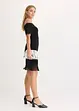 Robe en jersey à franges, bonprix