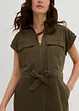 Robe en twill de coton élastiqué, bonprix