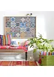 Kelim-Teppich in warmen Farben, bonprix