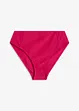Bas de bikini taille haute, échancré, bonprix
