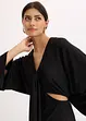 Robe midi avec découpes, bonprix