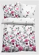 Parure de lit avec motif floral, bonprix