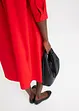 Hemdblusenkleid mit Baumwolle, bonprix