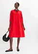 Hemdblusenkleid mit Baumwolle, bonprix