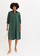 Hemdblusenkleid mit Baumwolle, bonprix