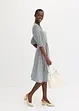 Jersey-Blusenkleid mit Bindeband (2.tlg-Set), bonprix