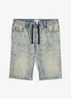 Bermuda taille élastiquée en léger denim, slim, bonprix
