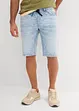 Bermuda taille élastiquée en léger denim, slim, bonprix