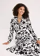 Kaftan-Kleid aus fließender Viskose, bonprix