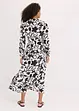 Kaftan-Kleid aus fließender Viskose, bonprix