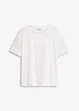 T-Shirt mit Lochstickerei, bonprix