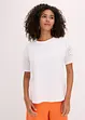 T-Shirt mit Lochstickerei, bonprix
