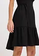 Jerseykleid aus leichtem Crêpe mit Flügelärmel, bonprix