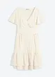 Robe légère en jersey crêpe avec manches papillon, bonprix