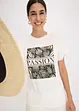 T-shirt à imprimé placé, bonprix
