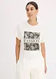 T-shirt à imprimé placé, bonprix