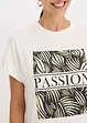 T-shirt à imprimé placé, bonprix