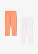 Lot de 2 leggings 3/4, bonprix