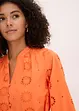 Blusenkleid aus reiner Bio-Baumwolle, bonprix