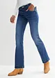 Jean bootcut taille mi-haute, extensible, bonprix