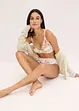 Soutien-gorge à coques et broderies imprimées, bonprix