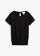 Flammgarn-Shirt aus Bio-Baumwolle mit Smockbund, bonprix
